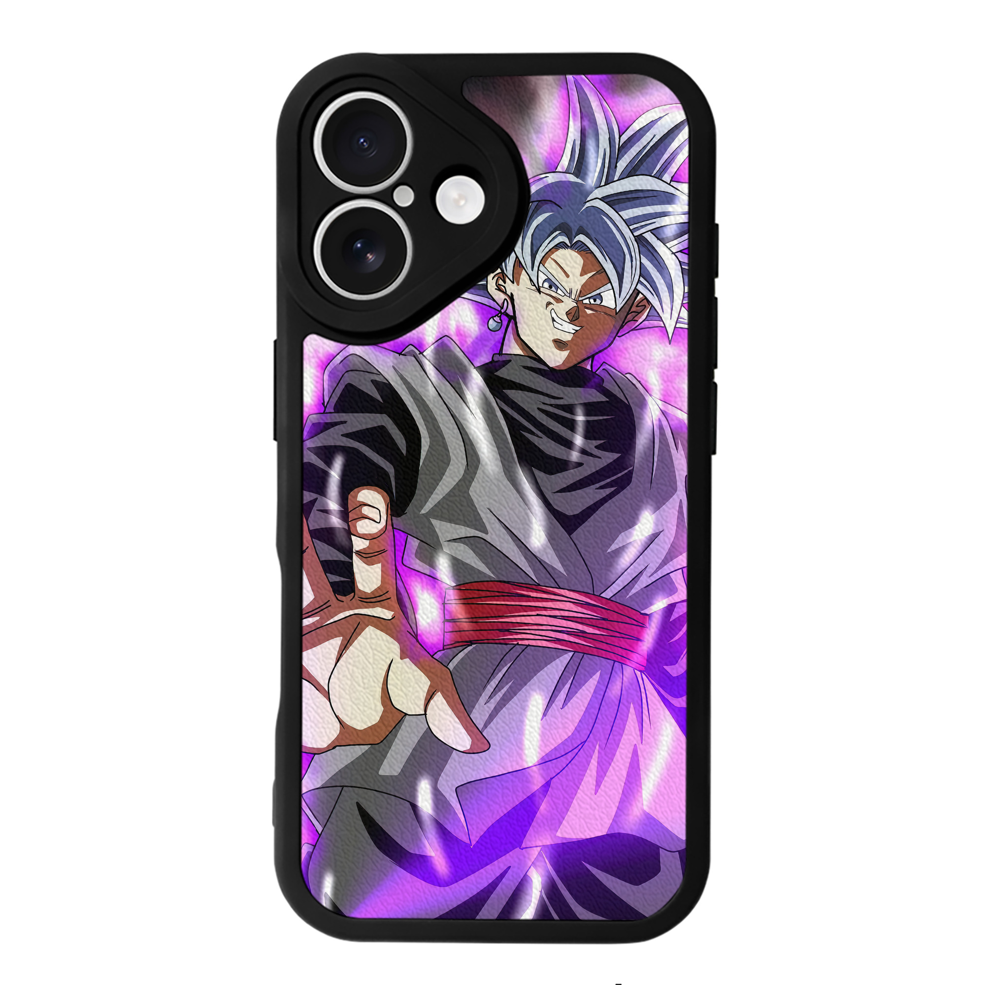 （画像用） ドラゴンボール DRAGON BALL 【iPhone 16シリーズ対応】シリコンスマホケース（レザー調） 材質：シリコン